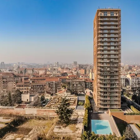 Giaxtower Gym & Pool Bright Space 6' Piano Апартаменты
