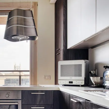 Apartment Giaxtower Gym & Pool Bright Space Mailand